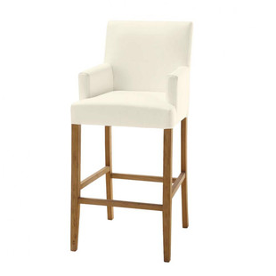Poltrona da bar pvc bianco  Lounge