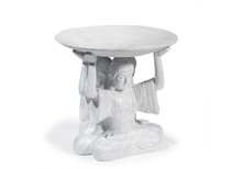 Schale mit drei Buddhas Serenität