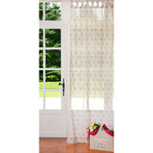 Floralie sheer curtain 105x250cm <br /> - Set of 2