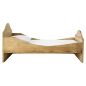 Child’s bed, recycled wood  Noisette