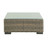 Table basse de jardin carrée marron<br />Bali