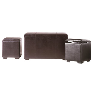 Soho Bench + 2 Ottoman Chests