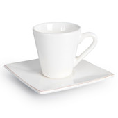 Kaffeetassen Inspiration weiß <br /> - Set aus 6