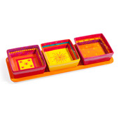 Gipsy 3 compartment appetiser dish