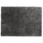Fleece rug in grey 200x300