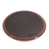 Posavasos de vidrio Allure antracita <br /> - Lote de 12