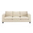 Sofá-cama 3 plazas convertible crudo 