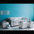 Silver sofa  Chesterfield