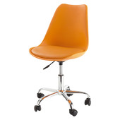 Sedia da scrivania arancione Bristol