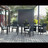 Chaise de jardin noire Miami