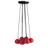 Suspension Bouquet Rouge