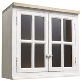 Glazed wall cabinet, 70 cm Eleonore