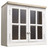 Glazed wall cabinet, 70 cm Eleonore