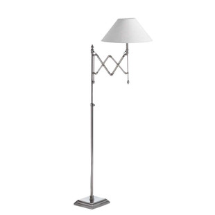 Lampada da terra Cologne cromata