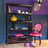 Sedia in velluto fucsia  VELVET<br />Louis
