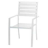 Fauteuil de jardin blanc  Portofino