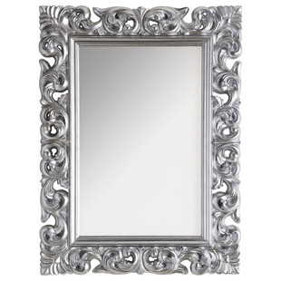 Spiegel Rivoli silber 90x120