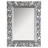 Spiegel Rivoli silber 90x120