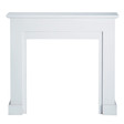 Decoratieve witte schoorsteenmantel  Newport