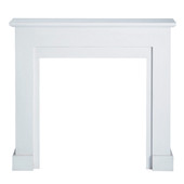 White decorative mantelpiece Newport