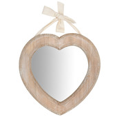 Specchio Cuore nastro Brocante