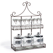 Scaffale Spezie/barattoli