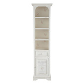 Colonne de rangement blanche Shabby