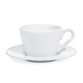Margaux theekop en schoteltje <br /> - Lot van 6