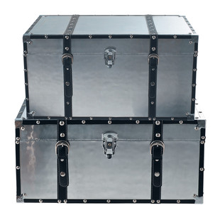 Set van 2 metalen koffers Industry