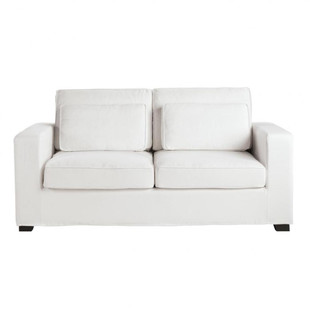 Schlafsofa 2/3-Sitzer, elfenbein<br />Milano