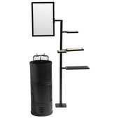 Meuble une vasque salle de bain  Gaspard