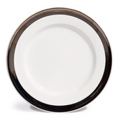Piatto piano Orione bianco <br /> - Lotto di 6