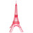 Monument Paris à poser pink