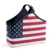 Tijdschriftenrek USA vlag