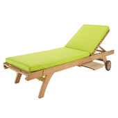 Groen ligbedmatras Sunny