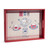 Tea time red tray