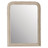 Specchio Elianne arrotondato beige 60 x 80