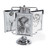 8-photo chrome revolving stand