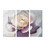 Dark Purple Rose Triptych