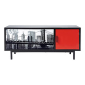 TV-meubel zwart Times square