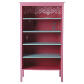 Kinder-Bücherregal rosa Jade