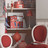 Valise Guinguette rouge