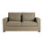 2-3 seat sofa bed in Taupe  Milano