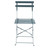 Lot de 2 chaises grises Guinguette