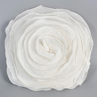 Coussin Rose blanc <br /> - Lot de 2