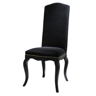 Sedia nera  Barocco
