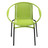 Fauteuil de jardin rond vert Rio