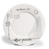 Plato plano Rive gauche <br /> - Lote de 6