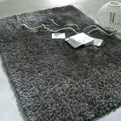 Tappeto Wilson a pelo lungo grigio 230 x 160