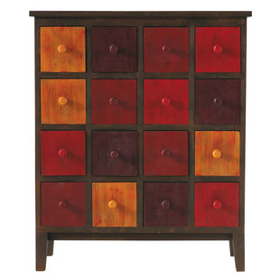 Red Cabinet Solferino
